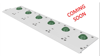 CROSS CHEVRON lighting for hospital heliports. Compliant to ICAO, EASA and CAA standards.