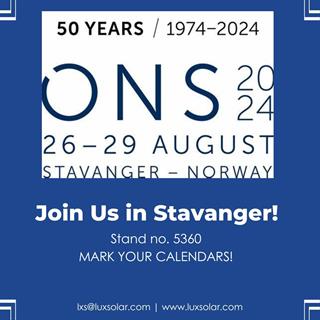 We are proud to participate in ONS this August in Stavanger (26-29 August), as the renowned ONS Foundation celebrates its 50th anniversary. 